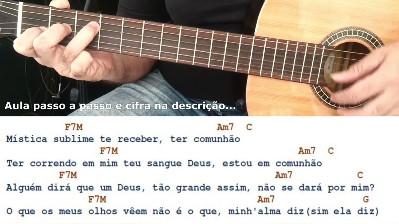 Mística Sublime (Colo de Deus) - Violão [Cifra Simplificada]