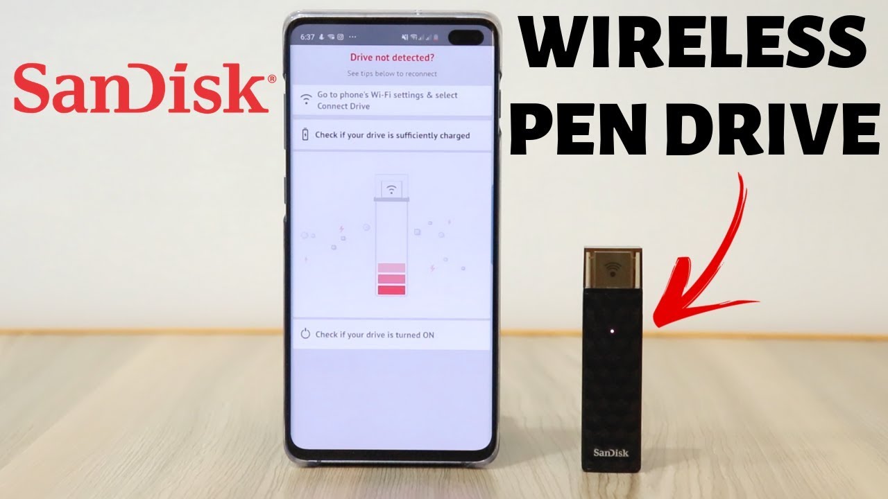 Wireless Pen Drive | Sandisk Connect Wireless Stick | Tech Unboxing 🔥