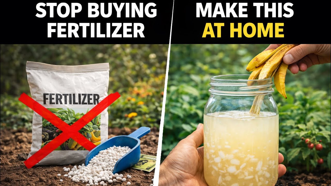 Stop Buying Fertilizer - Make this at home for insane growth