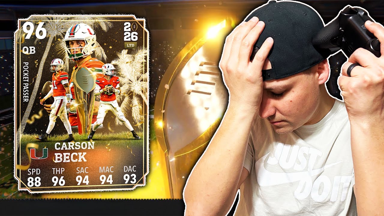 I RAGED Opening These NEW National Championship Packs! CFB 26
