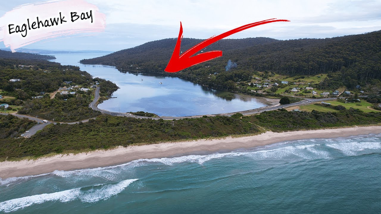 E123 - Transiting Denison Canal, Plunkit Point Convict Coal Mine & Eaglehawk Neck