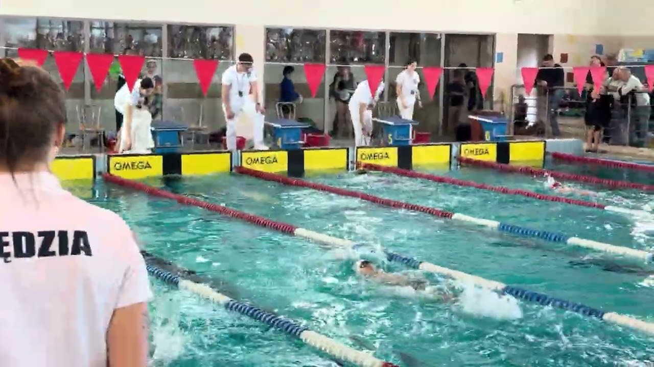 Ogólnopolskie Zawody Pływackie o Puchar Prezydenta Miasta Kielce - 100 m grzbietowy 