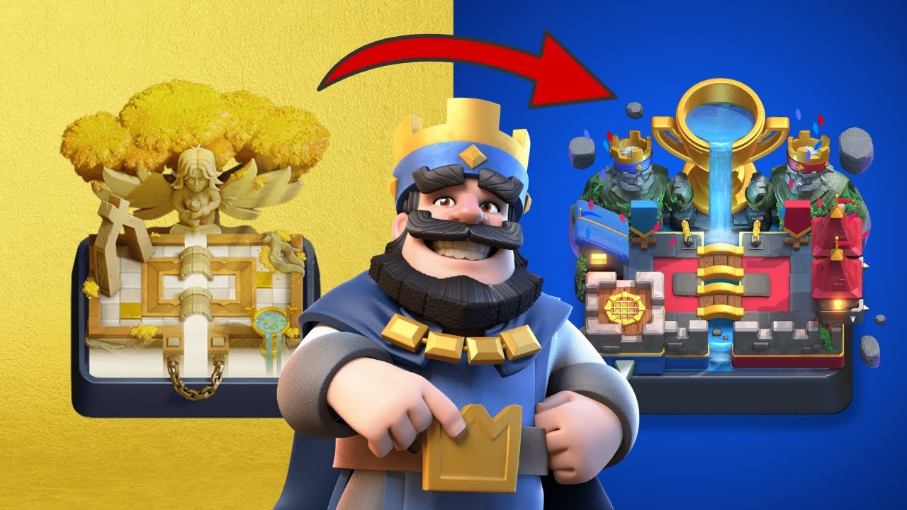 CHEGUEI NA ARENA LENDÁRIA! 🏆 | Clash Royale