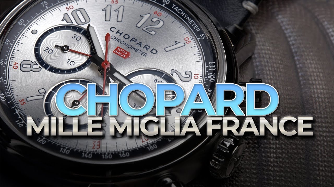 Le plus beau chronographe Chopard Mille Miglia édition FRANCE 🏁
