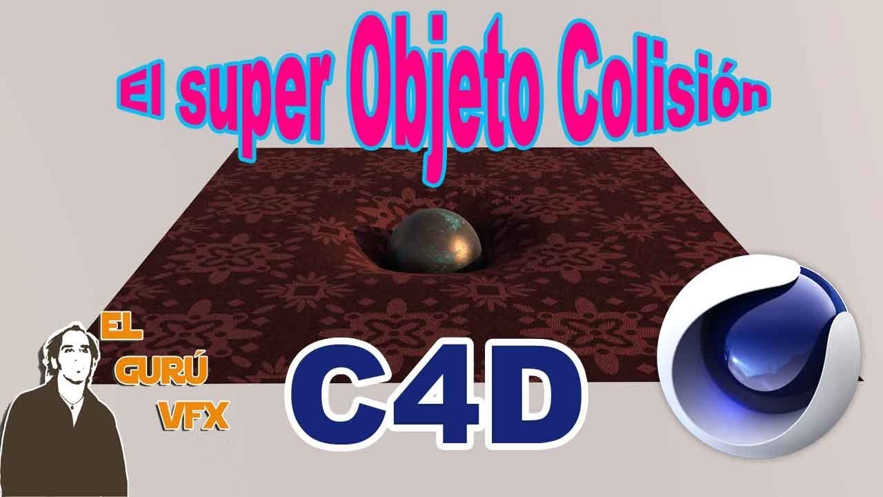 Cinema 4D Objeto Colisión