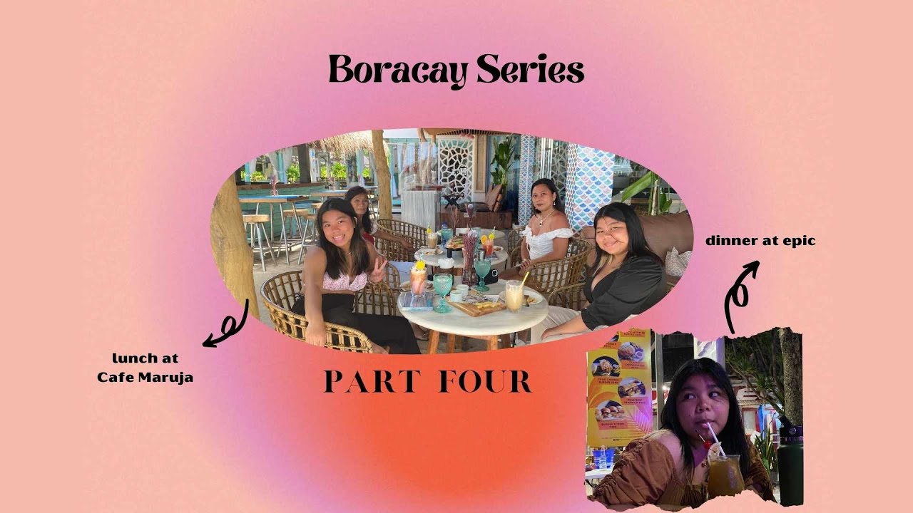 BORACAY VLOG | Cafe Maruja, Going back to MNL ✈️