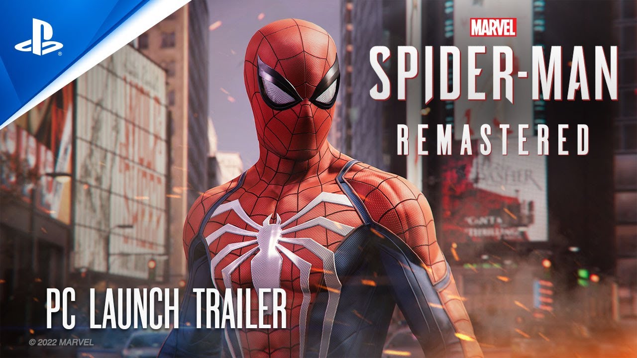 Marvel&rsquo;s Spider-Man Remastered &ndash; Launch Trailer I PC Games