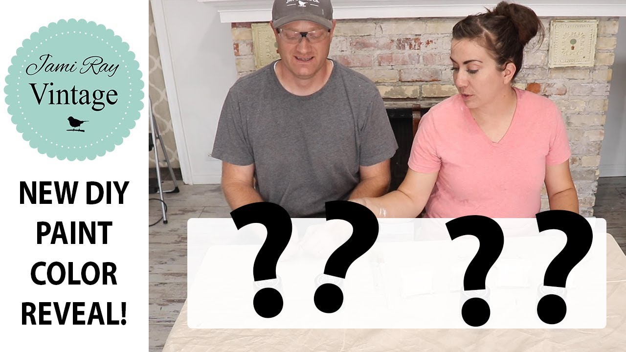 NEW DIY PAINT COLOR REVEAL!