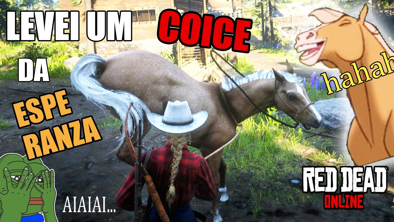 A ÉGUA TÁ DOIDA!  (roleplay parte 2 ) RDR2