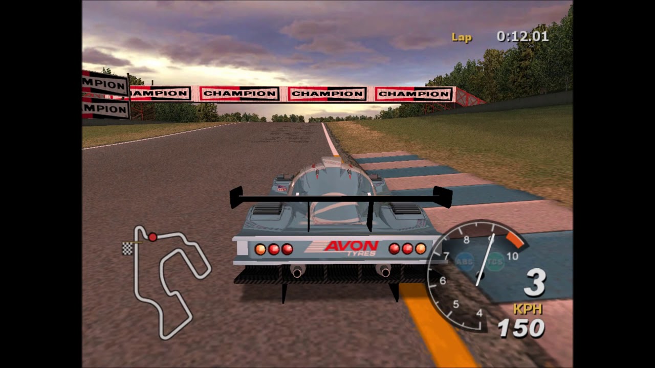 Total immersion racing menu theme #1