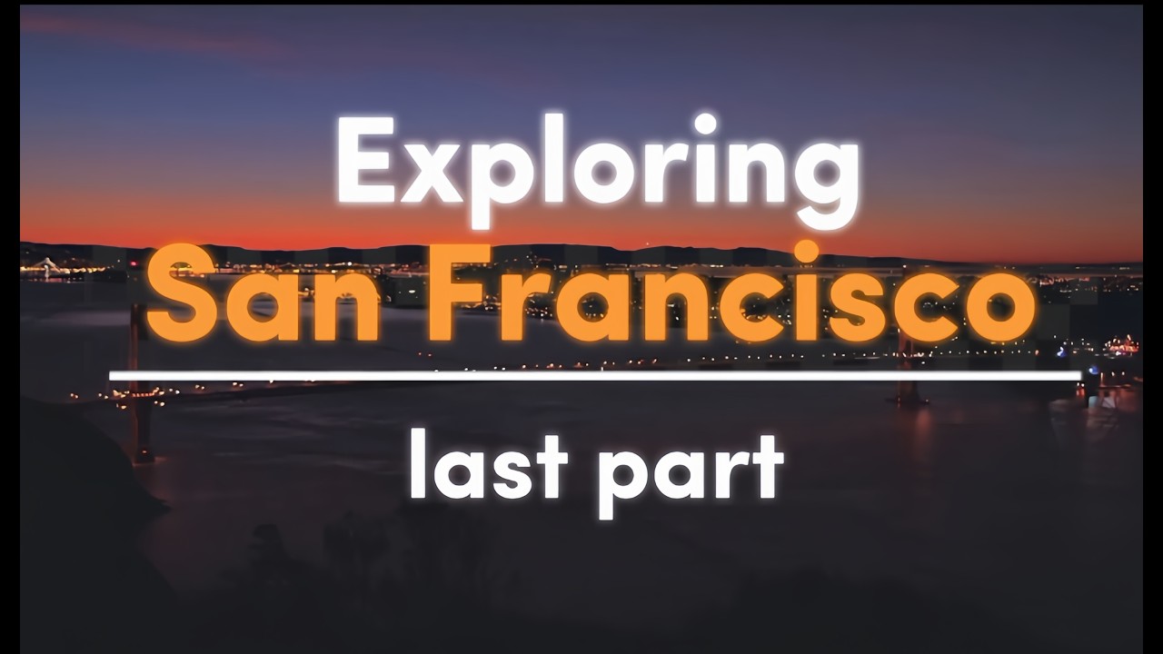 Exploring San Francisco's BEST Views in a Travel Montage | last part 🍂