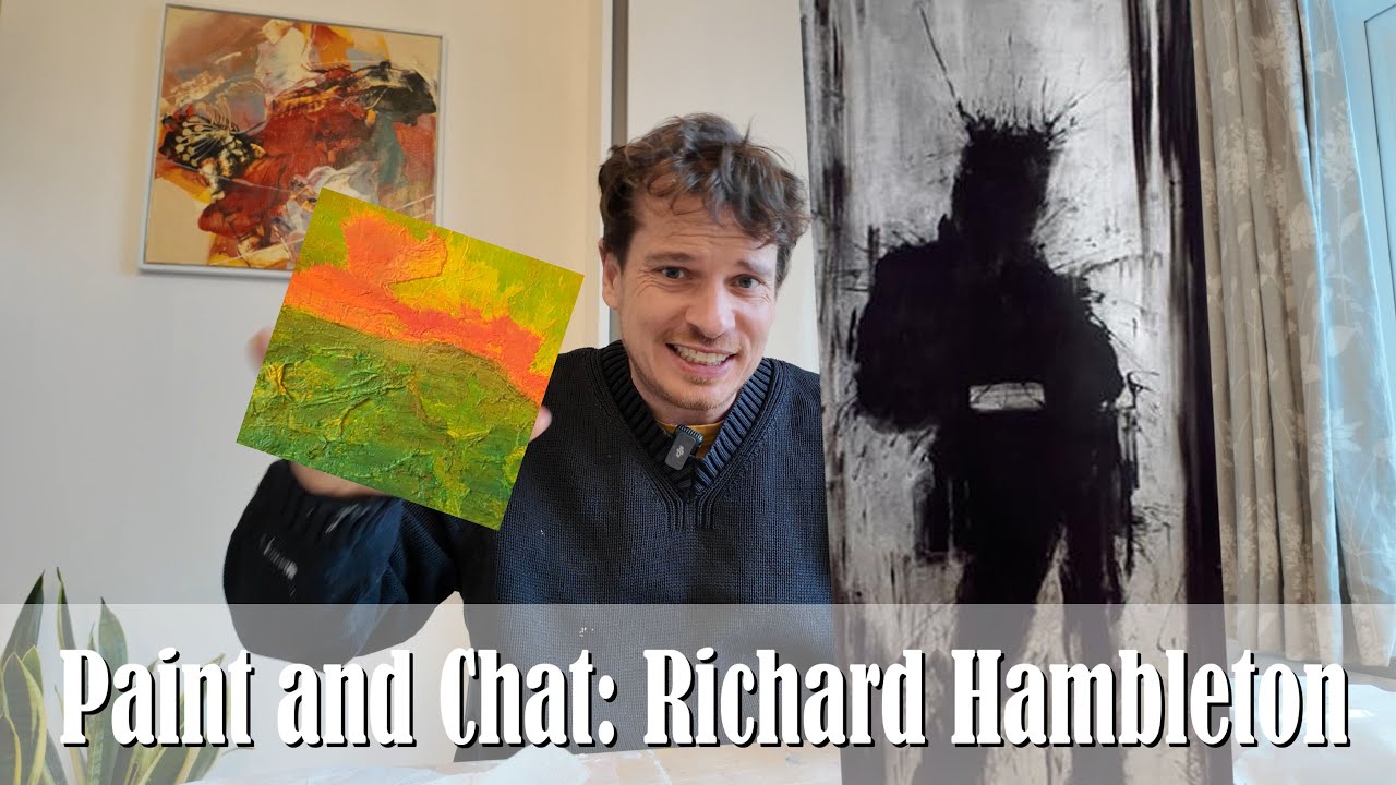 Paint and Chat: The Shadowman Richard Hambleton and Painting with Paper