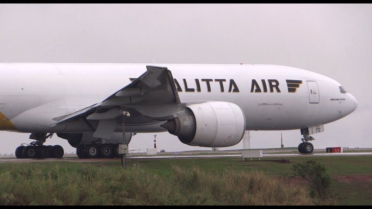 Três decolagens fantásticas do Boeing 767,777 e 747 cargo no Aeroporto de Viracopos