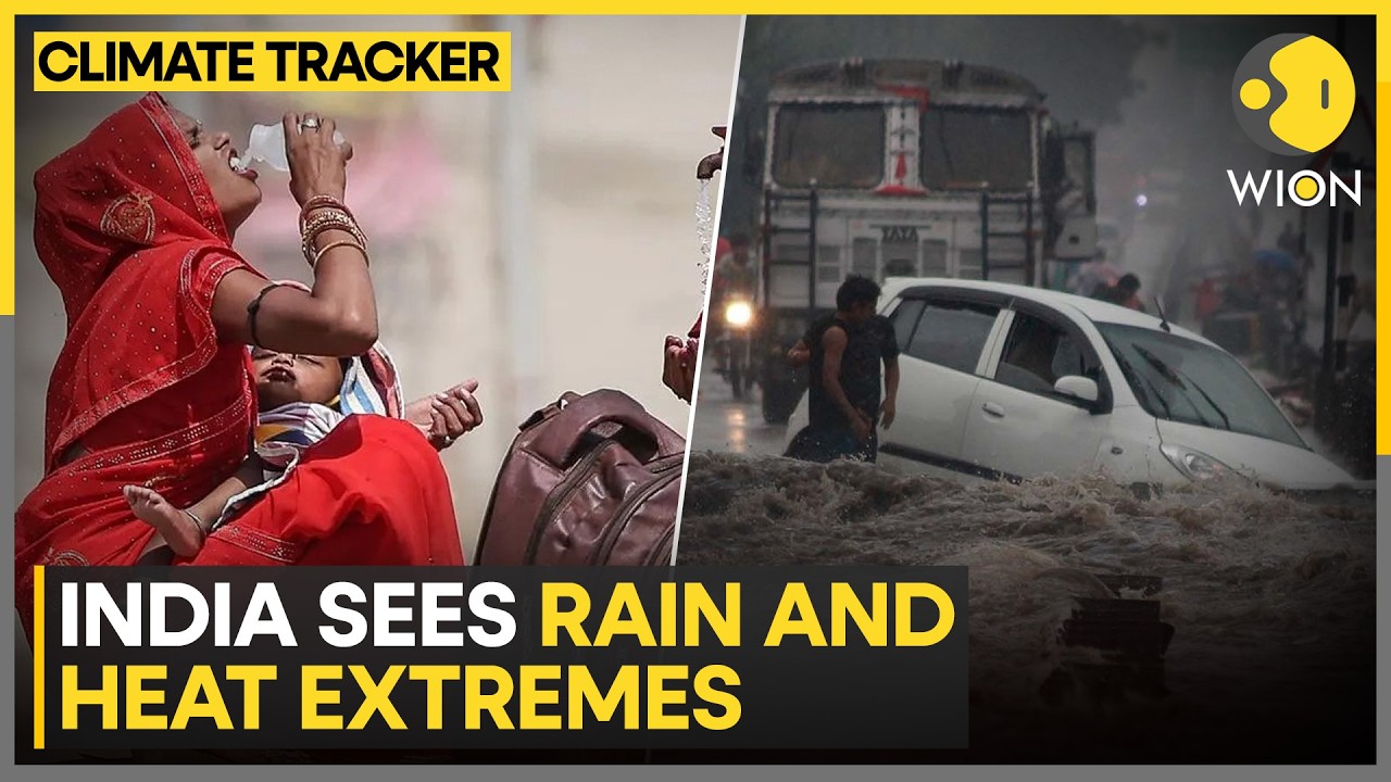 India Weather Alert: Monsoon Advances, Heatwave Persists In India Amid Extreme Weather Swing | WION
