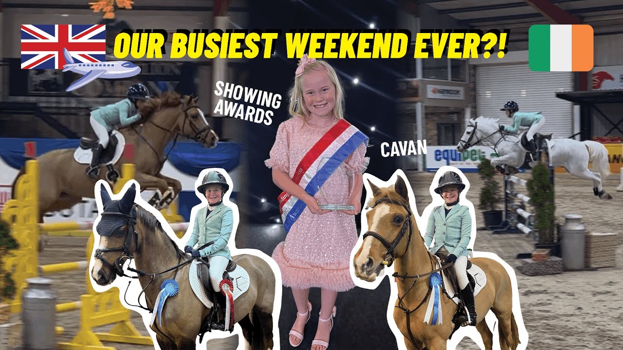 Is this our BUSIEST vlog EVER?! ✈🚢 🐴💃