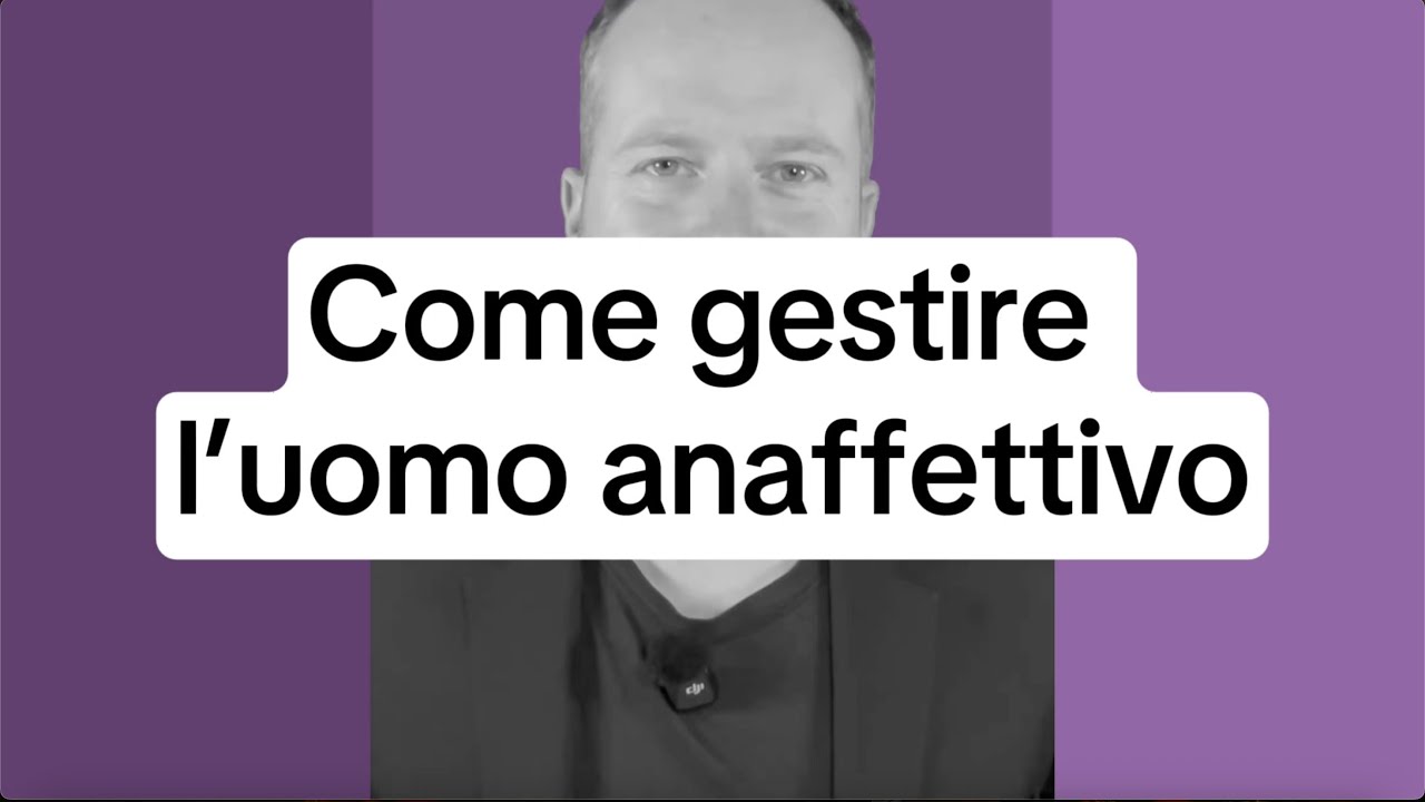 Se lui è freddo: non è profondità. È un limite (e ti spiego quale)