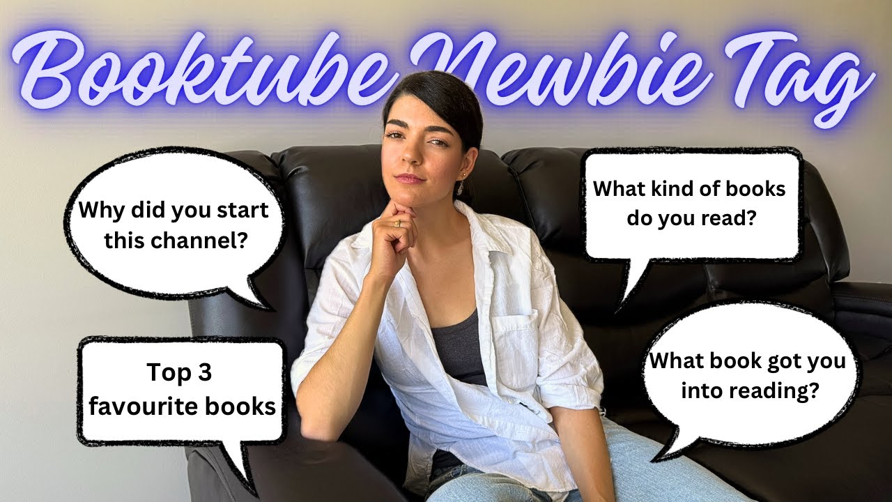 BookTube Newbie Tag | Starting a Booktube channel in 2025 is HARD🥹