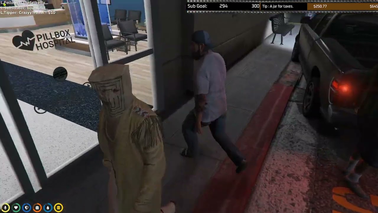I check Phasmophobia update, then GTA if the gods allow. [Nopixel WL] RP "Vin Petrol". | 