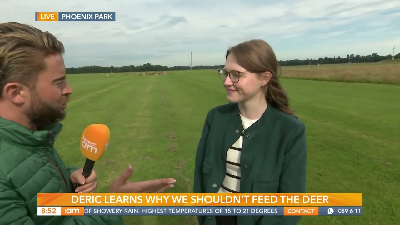 July 2024: Dont Feed the Deer campaign in the Phoenix Park, Dublin