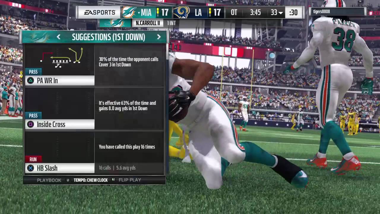 Mut 17 Totw Carrol and Blount clutch OT plays