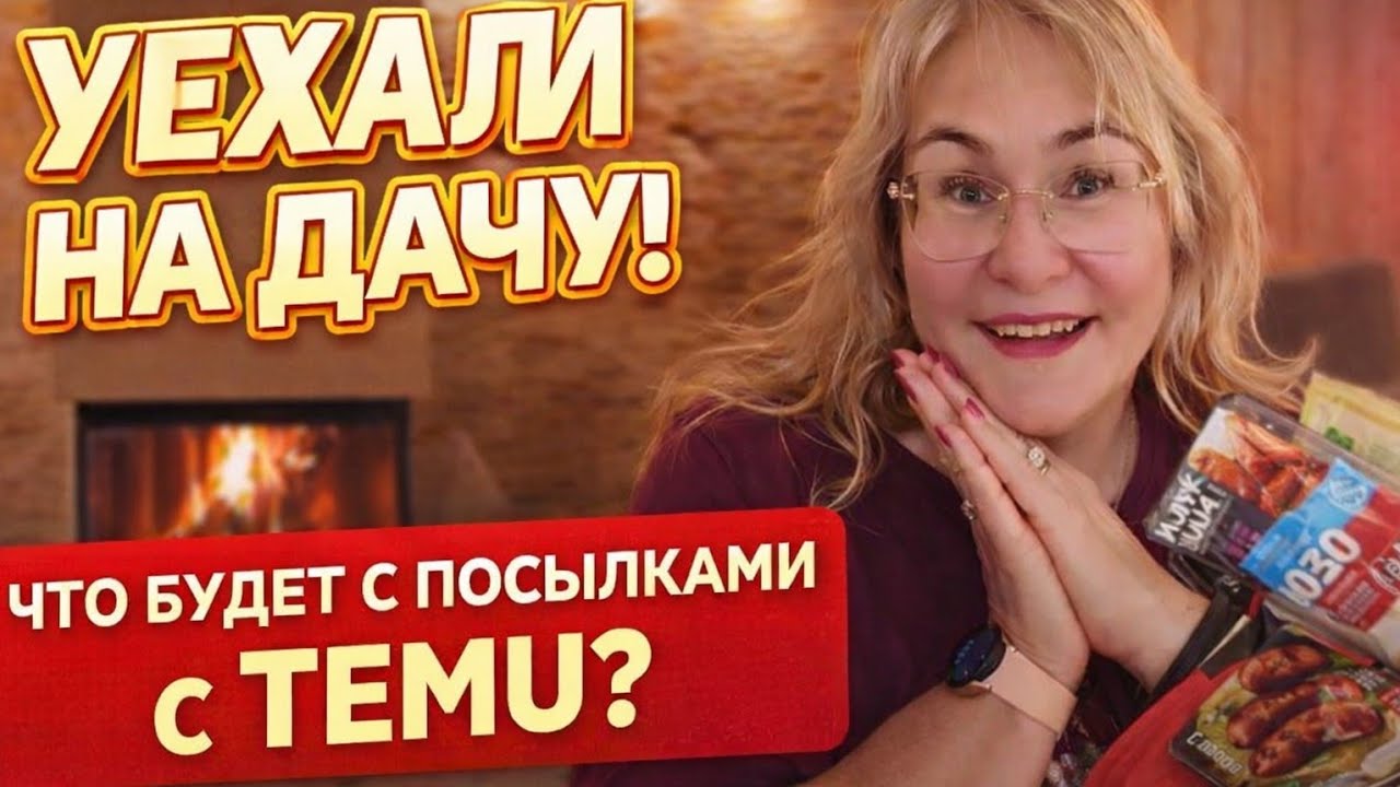 НОЧЬЮ ПРИЕХАЛИ НА ДАЧУ ❄ В доме +4&deg;C! ИЗМЕНЕНИЯ TEMU с 1 июля - новый таможенный сбор!