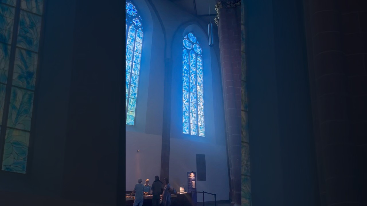 Mavi Kilise #travel #gotische #Hallenkirche #Stephansberg #tourist #touristen #blauekirche #germany