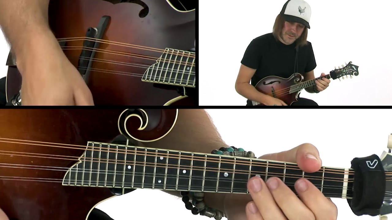 Bluegrass Mandolin Lesson - Salt Creek - Melody Part B: Breakdown - Andy Wood
