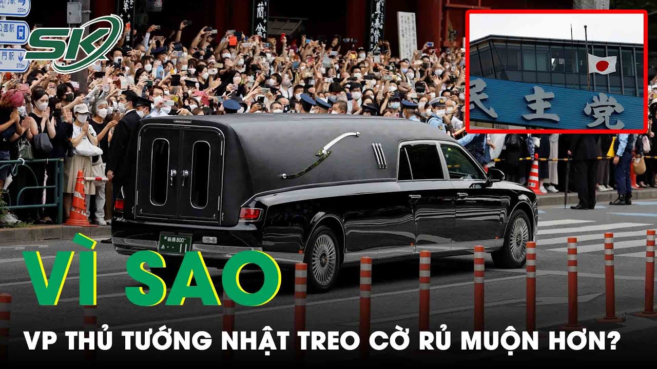 Vì Sao Văn Phòng Thủ Tướng Nhật Bản Treo Cờ Rủ Muộn Hơn Các Nước Khác? | SKĐS