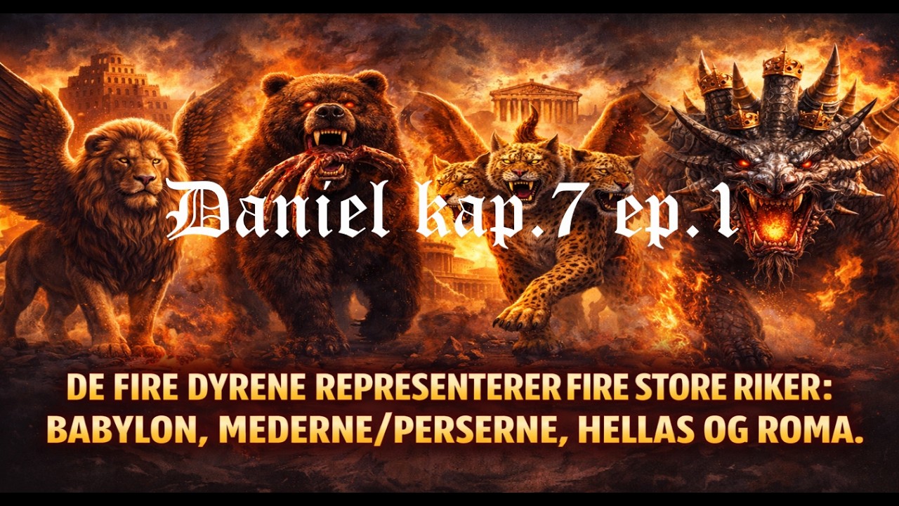 Daniel kap.7 ep.1 Den Lille Hornfiguren – Daniels Nøkkel Til Antikrists Identitet