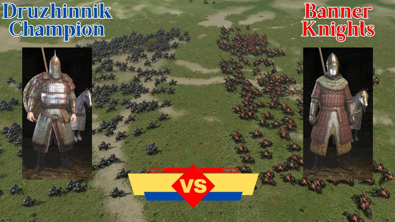 STURGIAN DRUZHINNIK CHAMPION VS VLANDIAN BANNER KNIGHT Calradian Fight Night