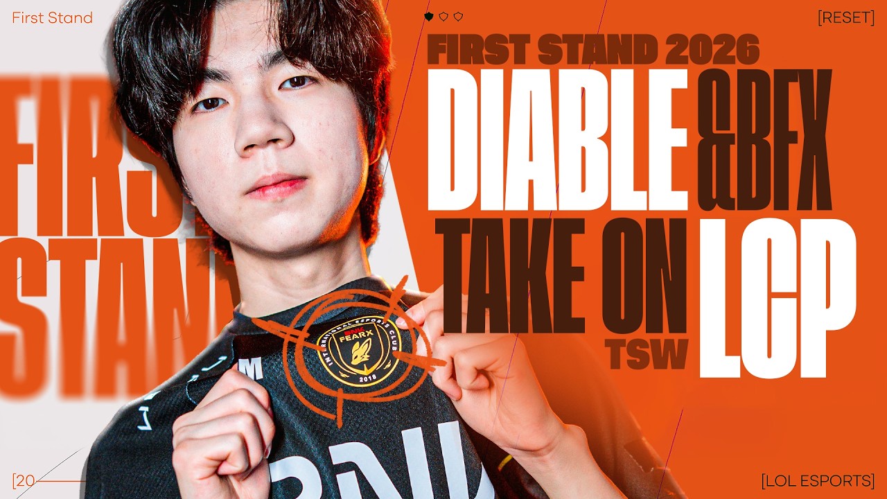 DIABLE  TAKES ON THE LCP - FEARX VS TSW - FIRST STAND 2026