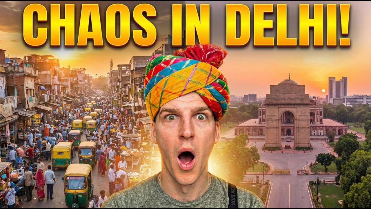 A Stranger Followed Me In New Delhi! 🇮🇳 