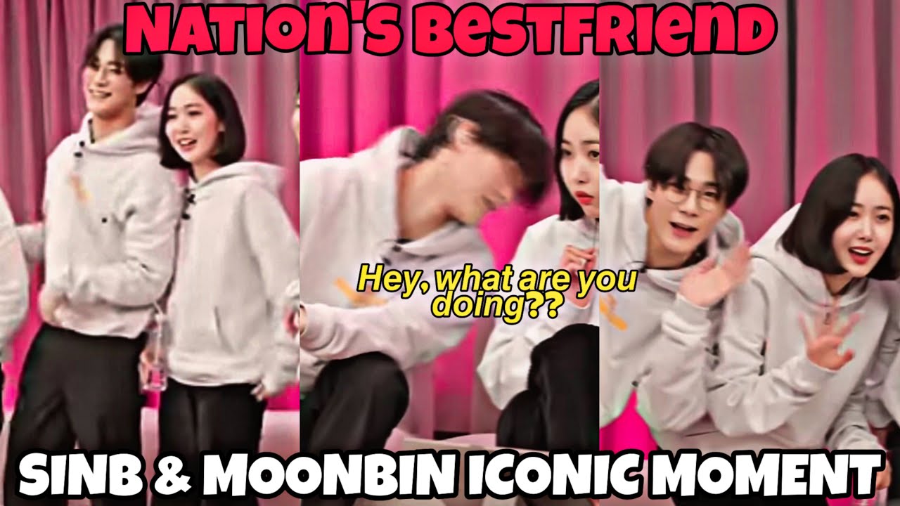 Astro Moonbin & Gfriend SinB iconic moment | Love hate each other (Nation's Bestfriend & Friendship)