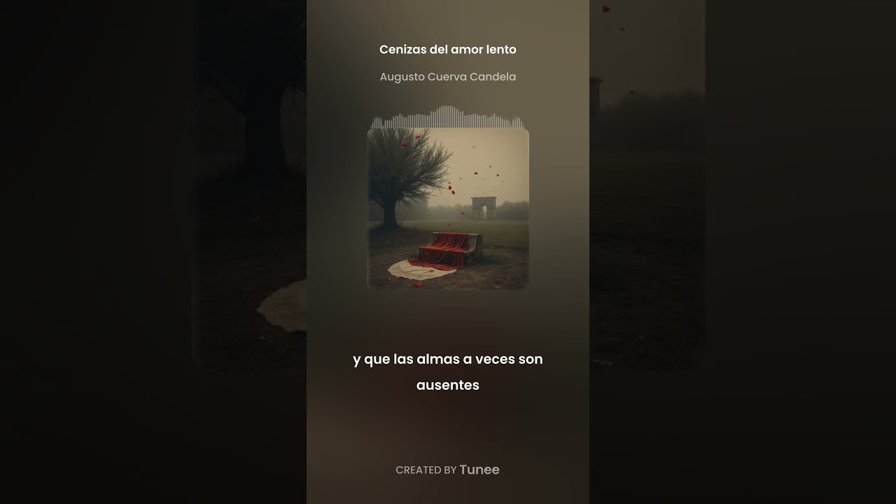 Cenizas del amor lento 