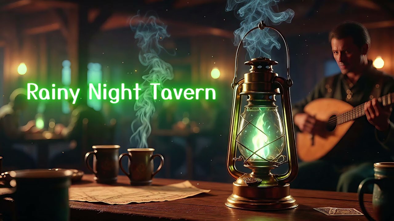 Rainy Night Tavern — Cozy Fantasy Music