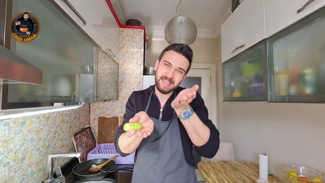 شيف عمر | كوسا بلبن أبلما أسرار اللبن الكريمي لأول مرة عاليوتيوب بدون بيض  🤫