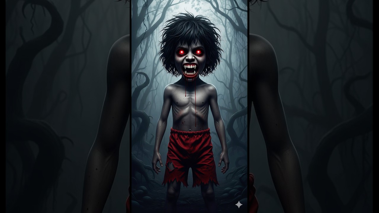 Horror Version of Jungle Book #shorts #scary #aiart