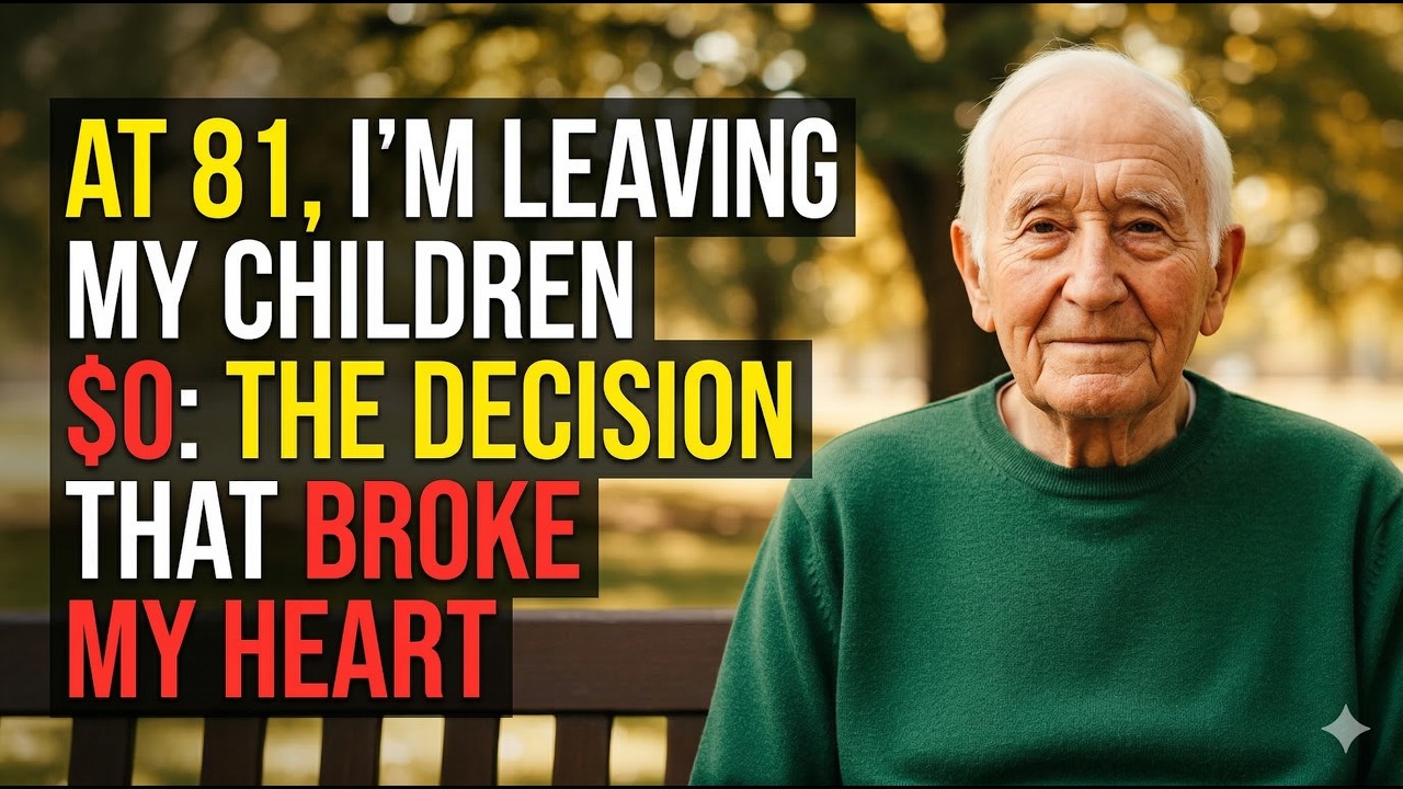 At 81, I’m Leaving My Children $0 The Decision That Broke My Heart
