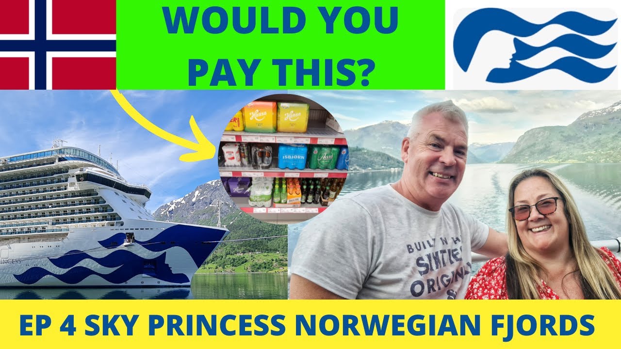 Skjolden, Norway Prices and Life on Board Sky Princess Cruise Ship - Episode 4 Norwegian Fjords