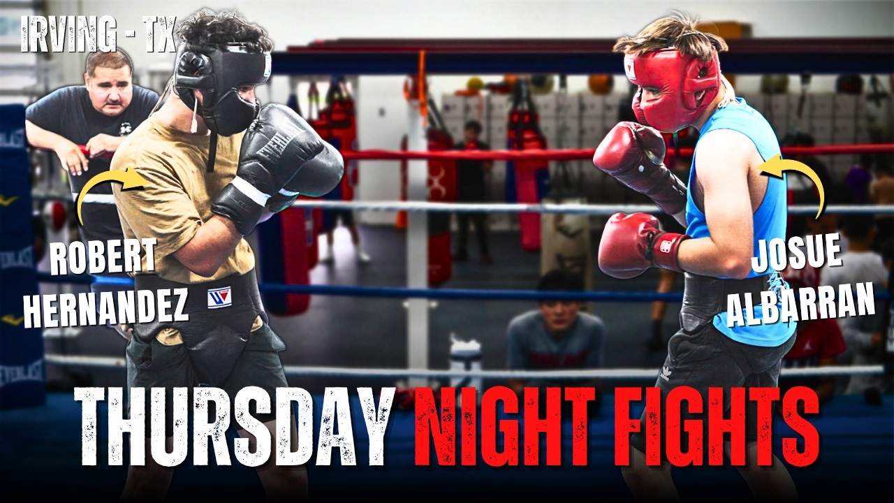 THURSDAY NIGHT FIGHTS! Boxers Get Ready For Nationals With Sparring!