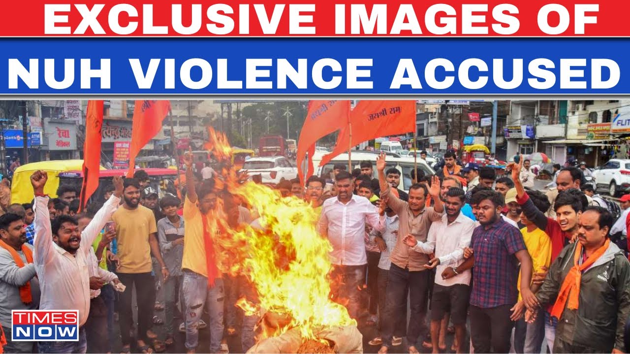 Nuh Clash Live | Exclusive | First Visuals Of Nuh Communal Clashes Accused | Haryana Violence Update