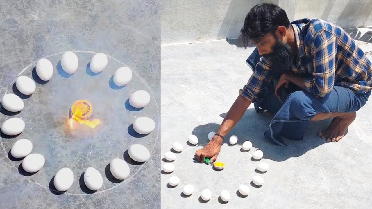 Awesome Vishu Chakra Experiment 💥 | Fire Experiment | Egg Experiment | Ramesh Vasu