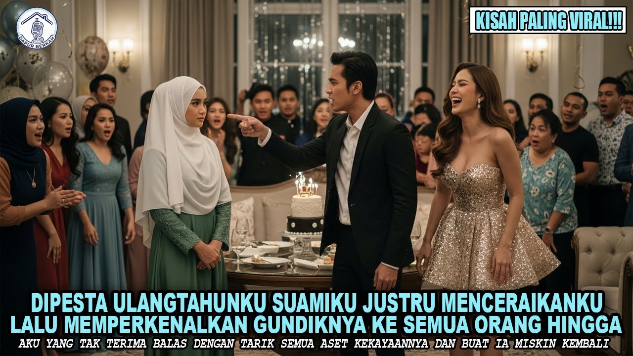 AKU TAK MENYANGKA DIULANGTAHUNKU SUAMIKU JUSTRU MENCERAIKANKU - NAMUN AKU BALAS TARIK SEMUA ASETNYA