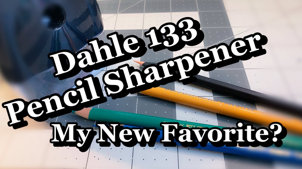 Dahle 133 Pencil Sharpener | Unboxing, Review, and Testing the Dahle 133 on Several Colored Pencils