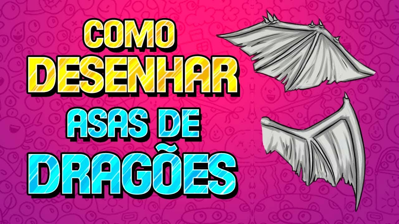 Como Desenhar Asas de Dragões