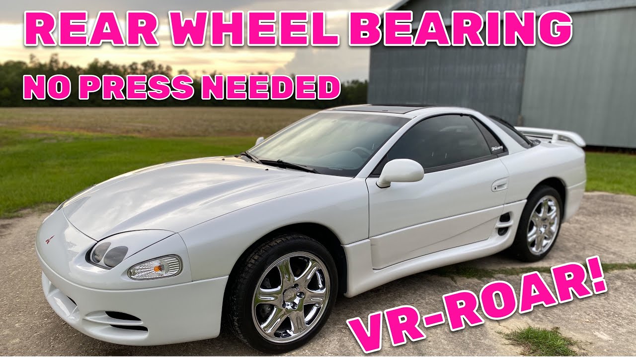 3000GT VR4  Rear Wheel Bearing - Driveway job no press needed