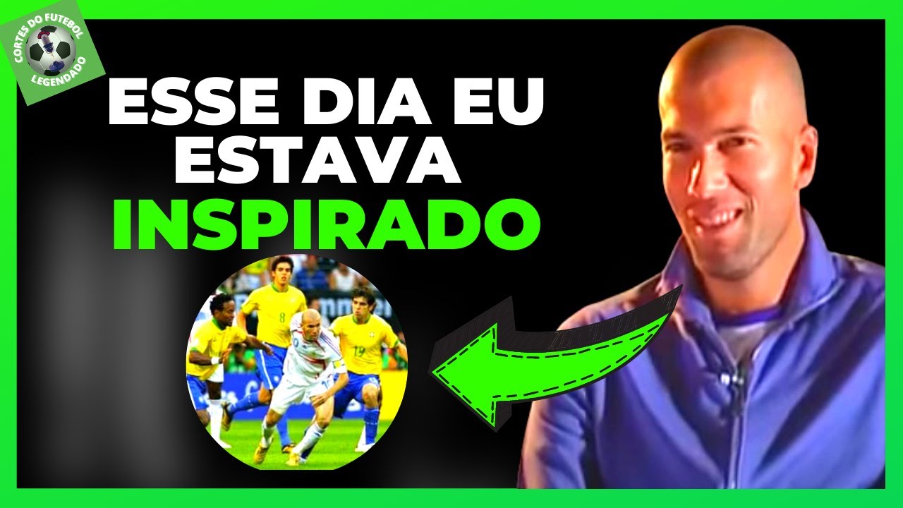 ZIDANE E SEUS COMPANHEIROS COMENTAM O JOGO CONTRA O BRASIL EM 2006 | PODCAST LEGENDADO