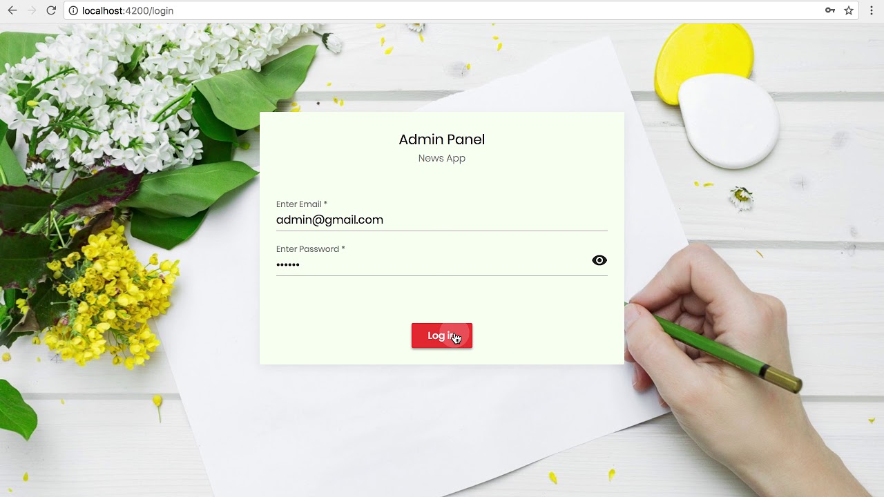IonicBucket News App Admin Panel Setup