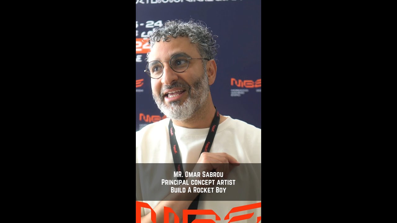 Mr. Omar Sabrou, Principal Concept Artist at Build A Rocket Boy - MGE 2024