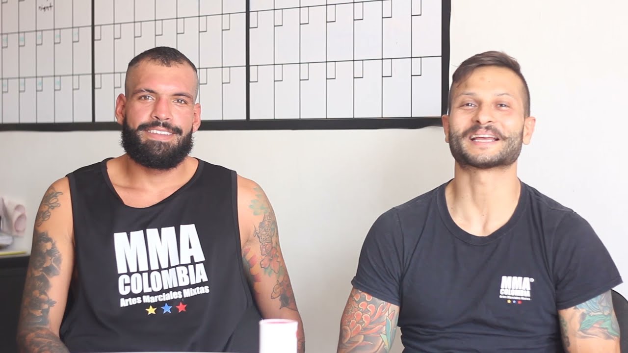 Vendaje profesional para una pelea de artes marciales mixtas